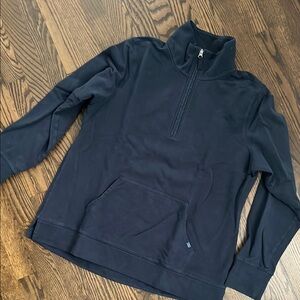 Navy L.L.Bean Quarter-Zip Pullover